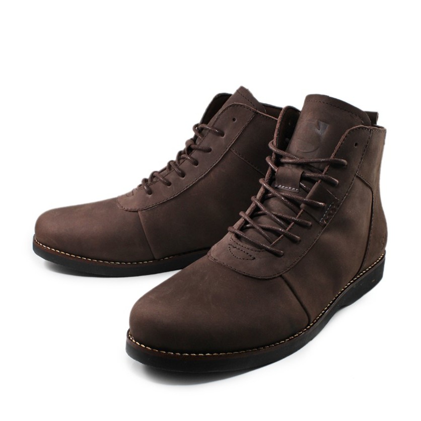 SAUQI FOOTWEAR Sepatu Casual Formal Pria Brodo Kulit Sapi Asli Original Handmade Outdoor Touring Mot