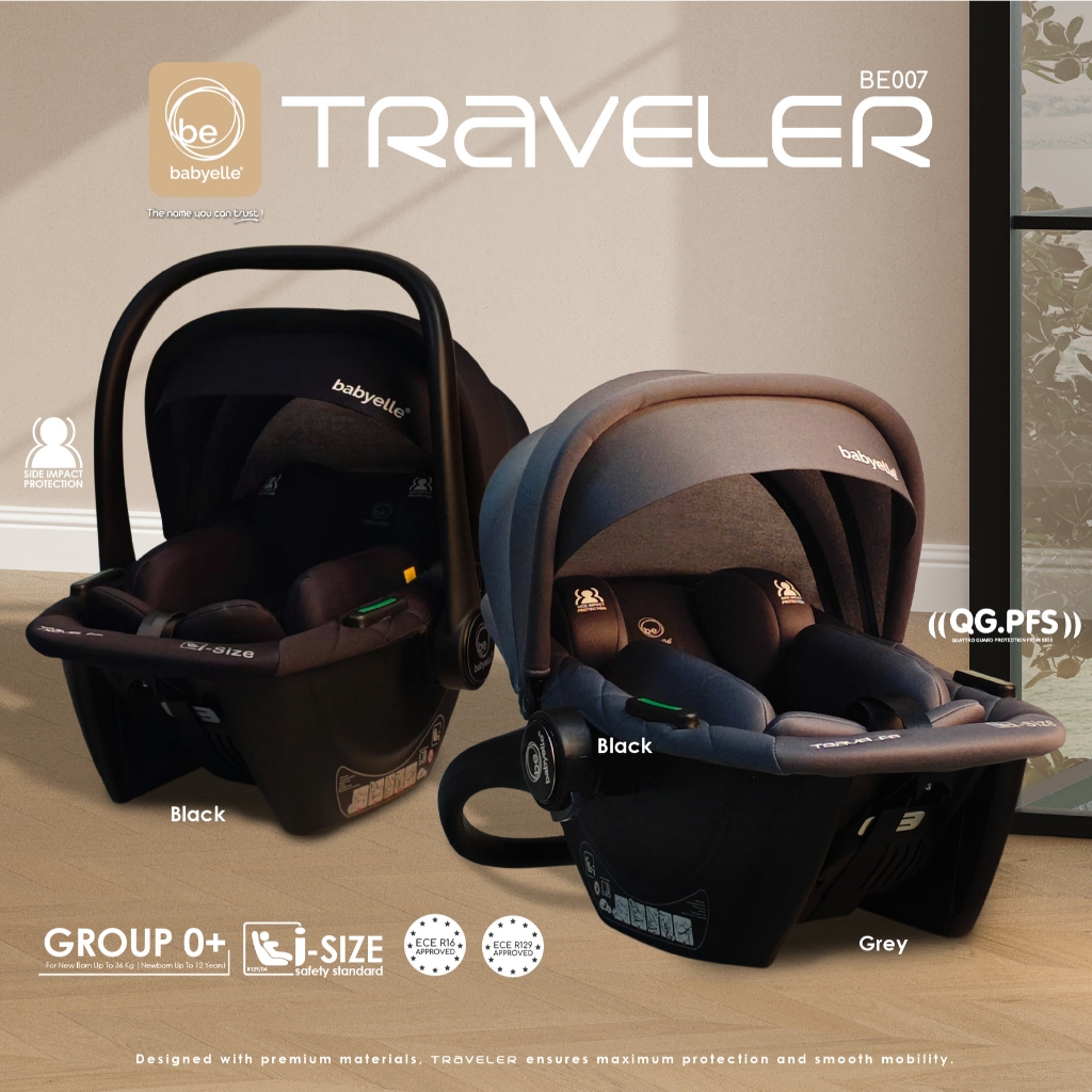 Babyelle Traveler BE 007 Infant Car Seat Baby Carrier