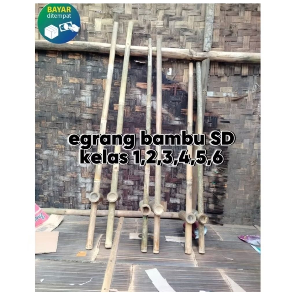egrang bambu husus anak sd