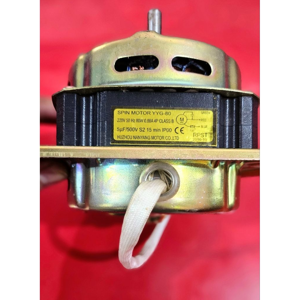 DINAMO SPIN/ PENGERING MESIN CUCI TABUNG 2 POLYTRON ORIGINAL YYG-80