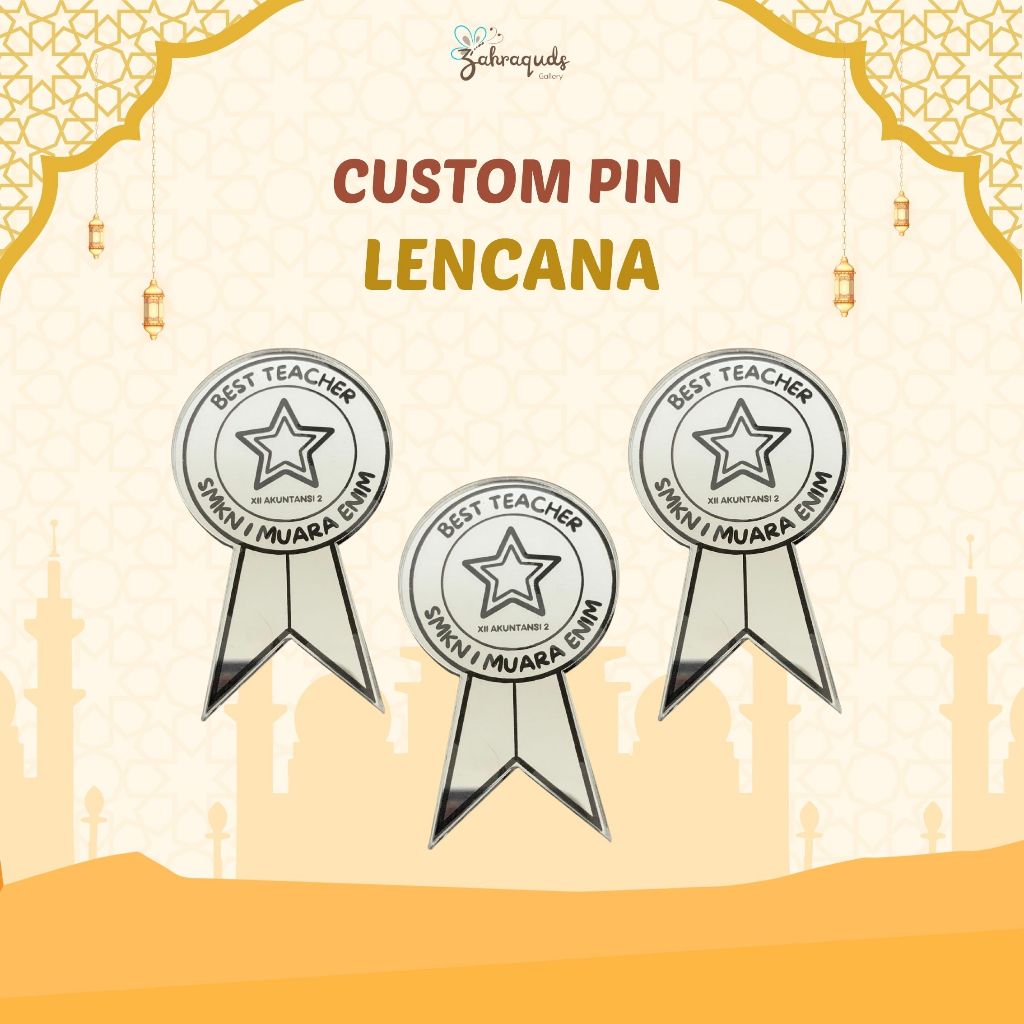 CUSTOM LENCANA/CUSTOM LOGO/CUSTOM KEJUARAAN