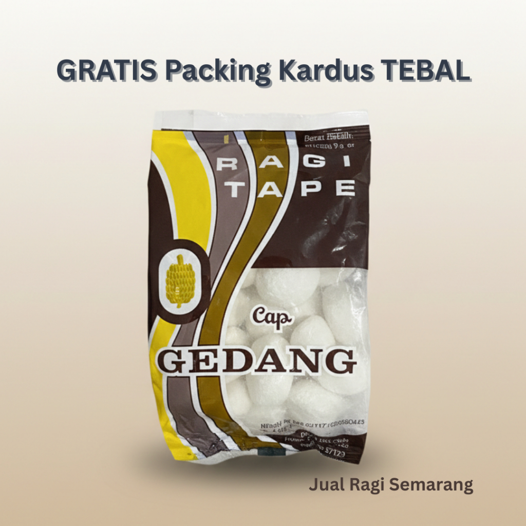 Ragi Tape Gedang bkn NKL Wajik Na Kok Liong Sari Madu Singkong Ketan Manis Super Fermentasi Eceran G
