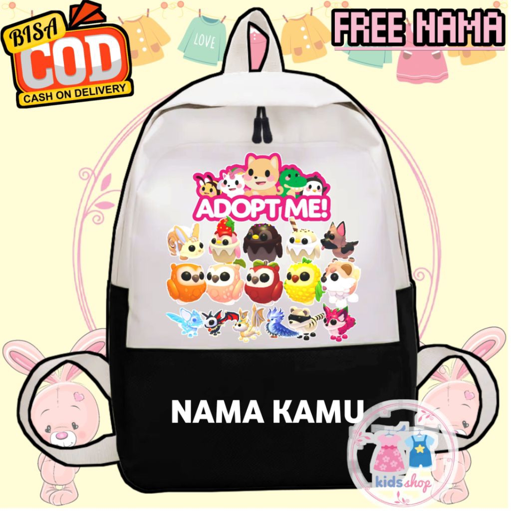 TAS RANSEL ANAK ROBLOX ADOPT ME PET LUCU TAS ANAK TAS SEKOLAH ANAK TK SD