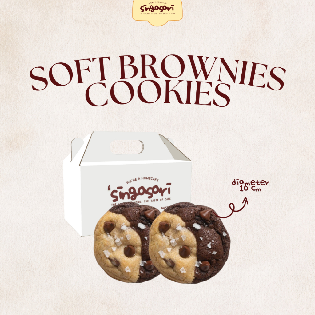 SOFT BROWNIES COOKIES (5 PCS)