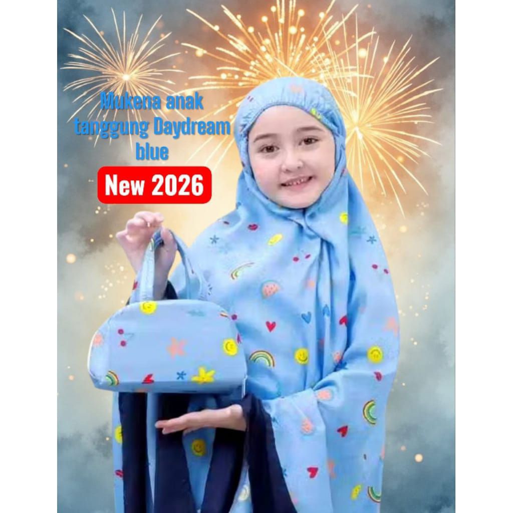 mukena anak tanggung usia 7 - 13 tahun / mukena anak motif terbaru / mukena anak lucu...