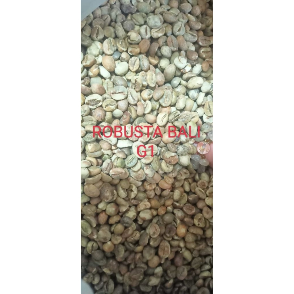 KOPI ROBUSTA BALI GREEN BEAN GRADE 1