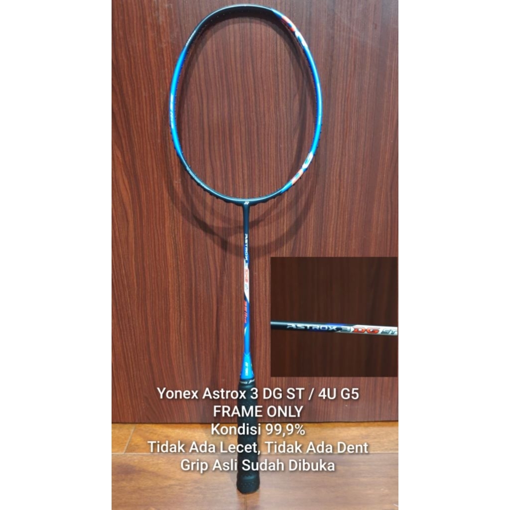 BEKAS - SEPERTI BARU - Yonex Astrox 3DG ST Raket Bulutangkis Badminton Racket Original