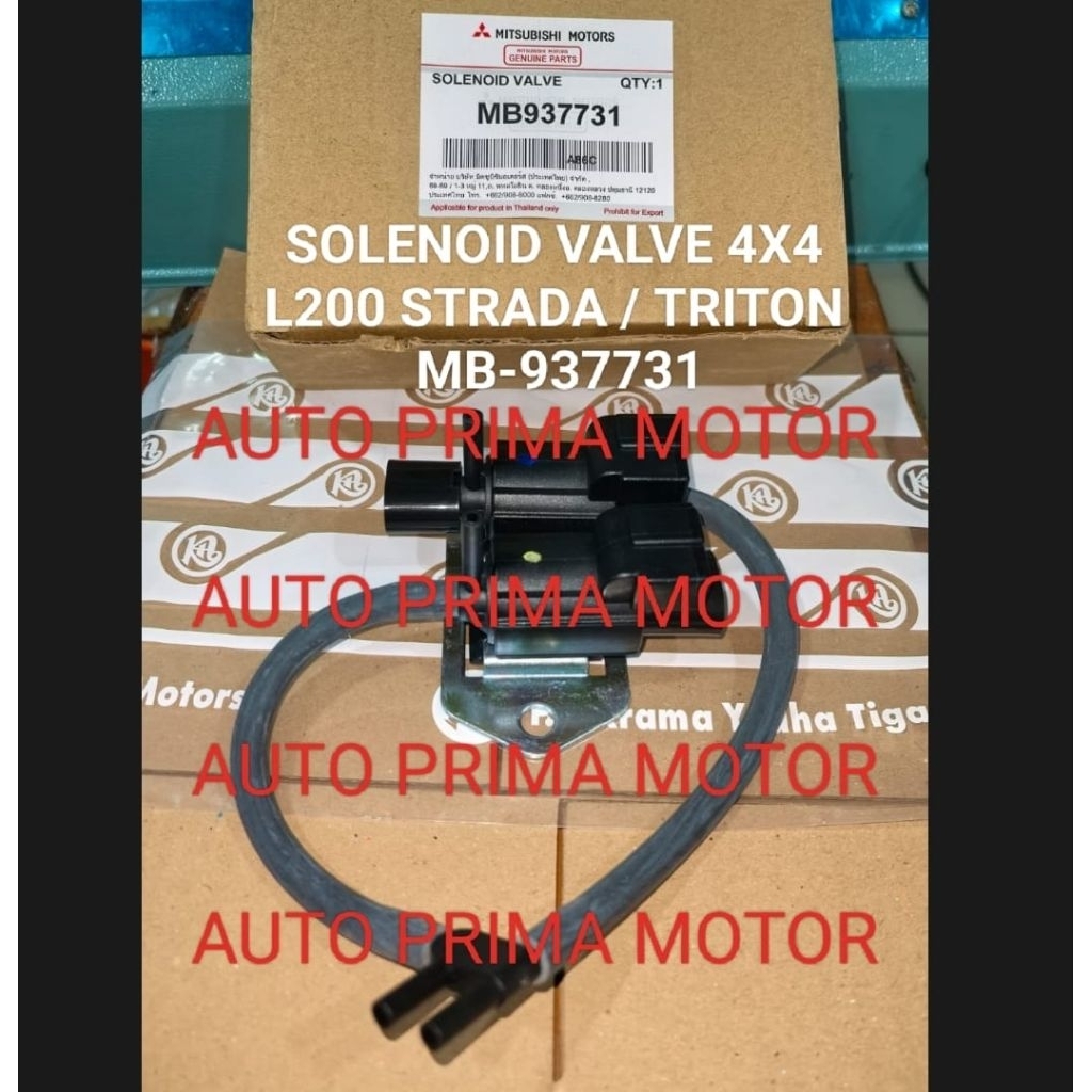 SWITCH SOLENOID VALVE IDLE UP 4X4 L200 STRADA TRITON MB-937731 OEM