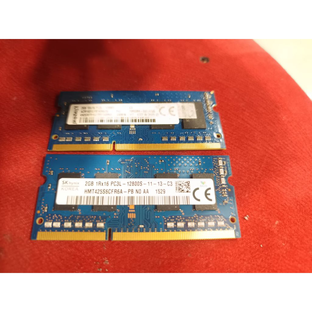 4 PCS Ram PC3L 1Rx16 GB 4gb dan 4gb 2gb dan 2gb