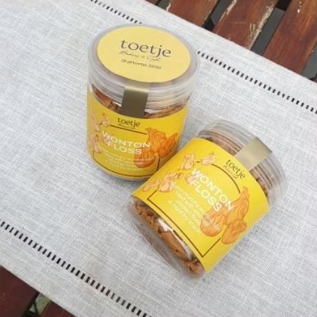 wonton floss  wonton floss toetje  wonton abon ayam / wonton kering abon premium