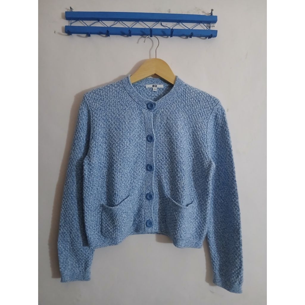 cardigan tweed uniqlo
