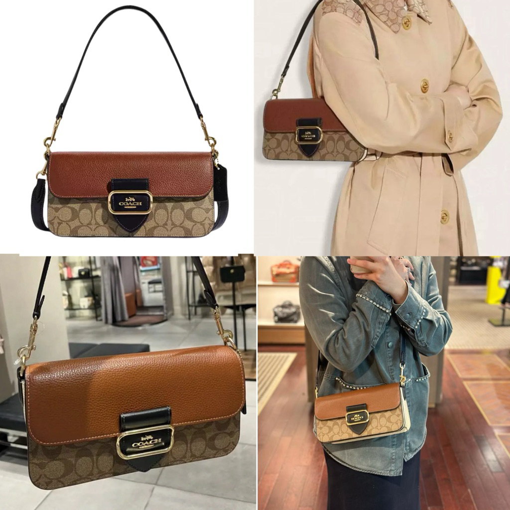 tas authetic coach morgan shoulder signature asli original