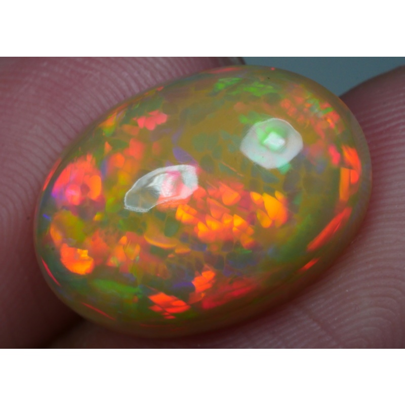 6.300 CRT GORGEUS FLORAL WELO CHAFF JIGSAW PLAY COLOR FIRE WELO OPAL