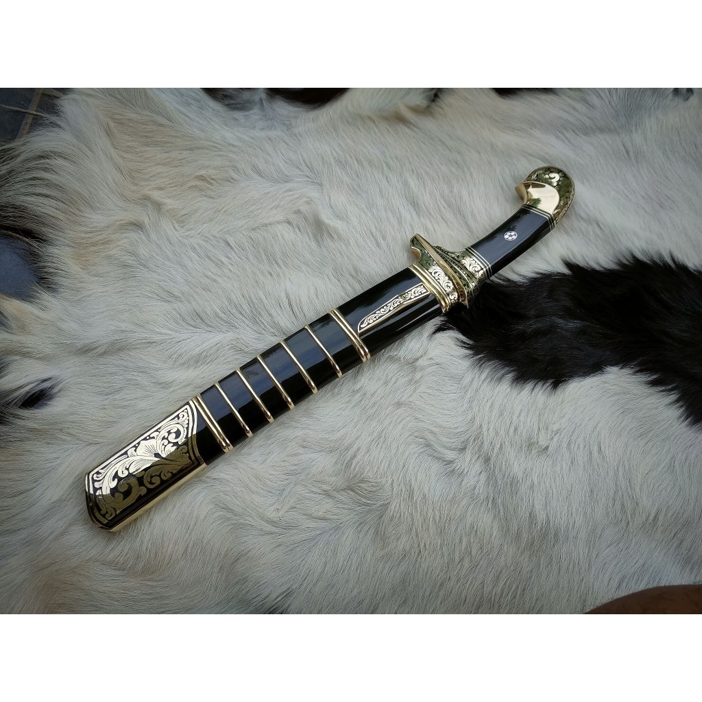 kopak rawing full tanduk Damascus 30 cm