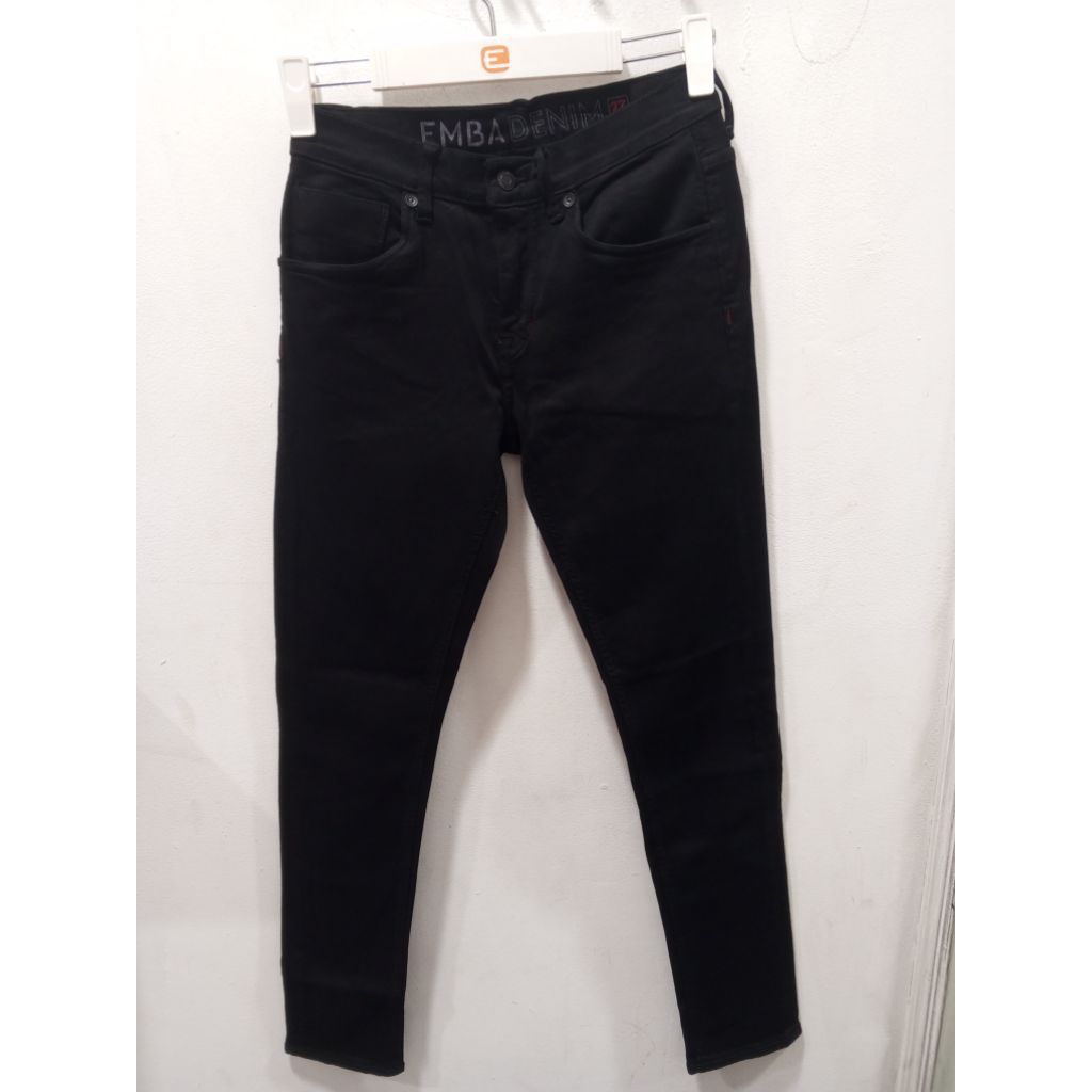 celana jeans panjang slim fit emba jeans original size 27-38