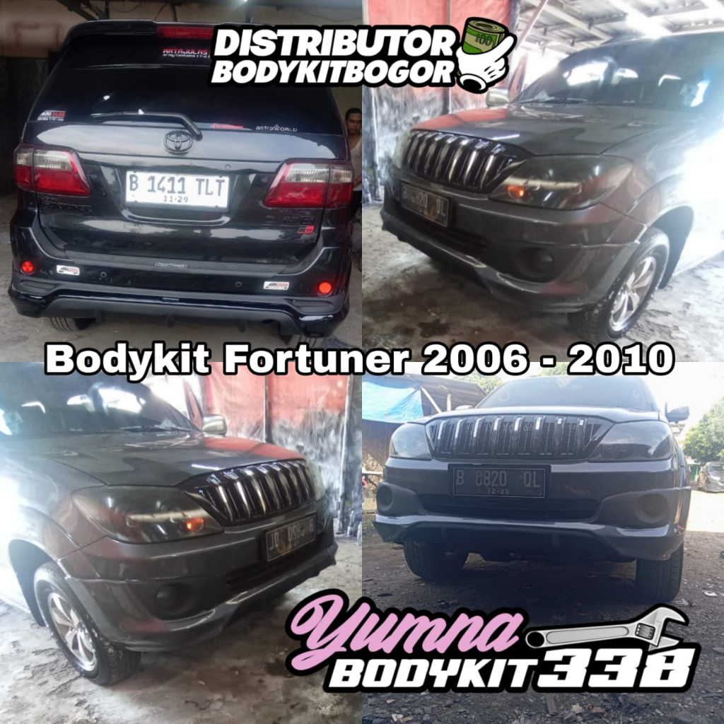 BODYKIT TOYOTA FORTUNER TAHUN 2006 - 2011 BODYKIT FORTUNER TRD TAHUN 2006 S/D 2011 BODYKIT MOBIL