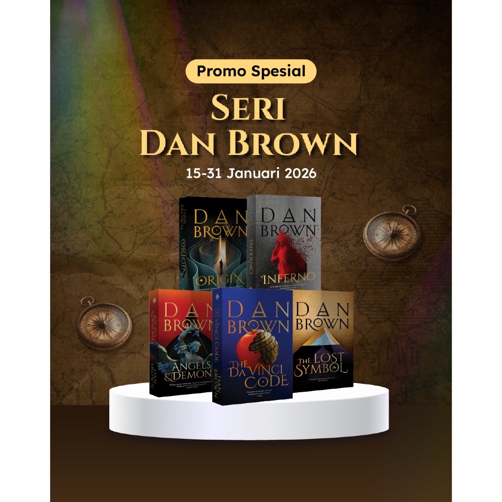 [ FREE POUCH ] Novel Dan Brown : Origin - Dan Brown - Mizanmu