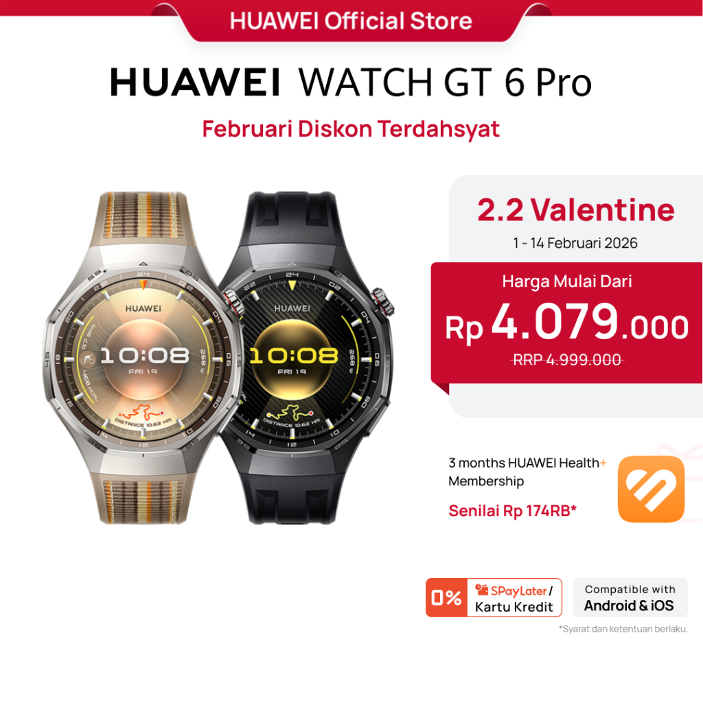 HUAWEI WATCH GT 6 Pro Smartwatch l Golf & Diving l Running & Cycling l 21-Day Battery Life | ECG