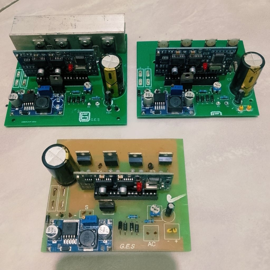 kit inverter 4 mosfet kecil ( tanpa egs002 )