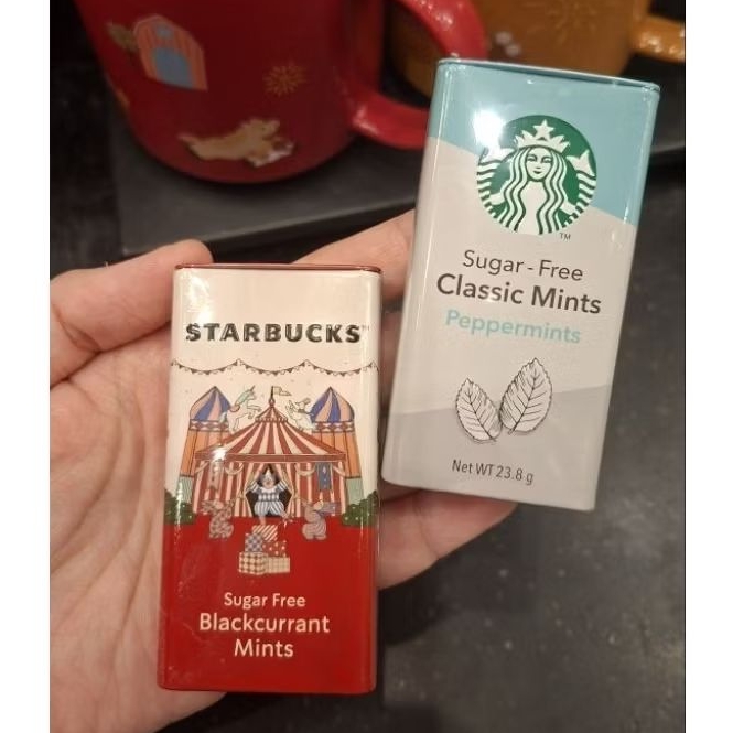 Permen starbucks mint sugar free