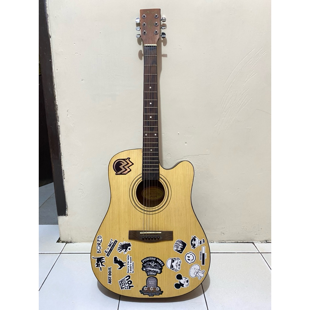 Gitar Marfill FCX 470 dan tas gitar