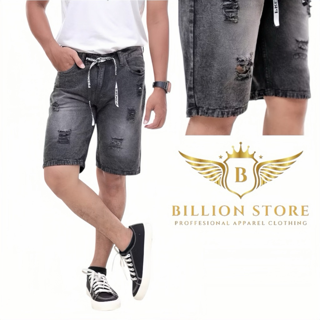 CELANA PENDEK JEANS SOBEK PRIA ORIGINAL, CELANA JEANS PENDEK SOBEK, CELANA PENDEK SOBEK, CELANA JEAN