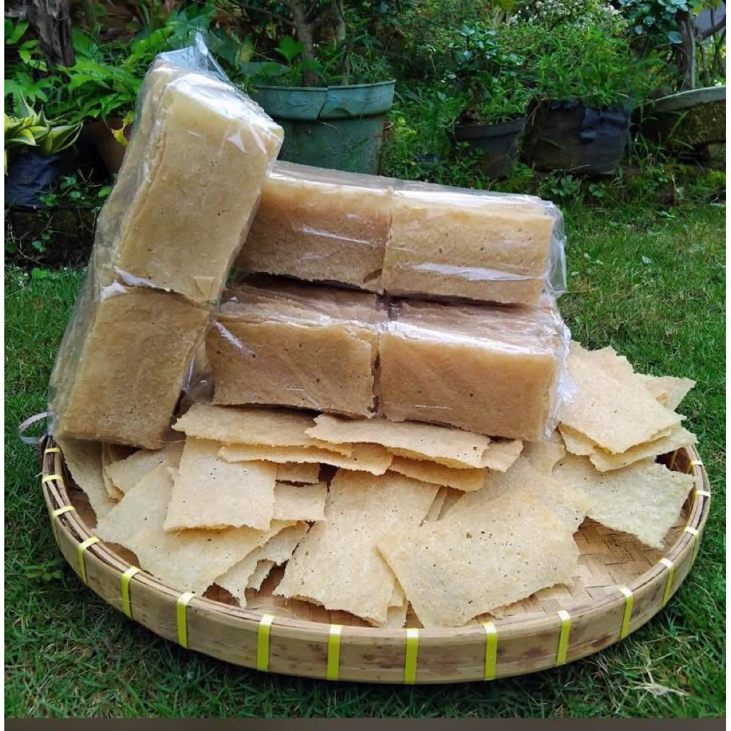 (1kg) krupuk Gendar / lempeng gendar/ krupuk puli madiun