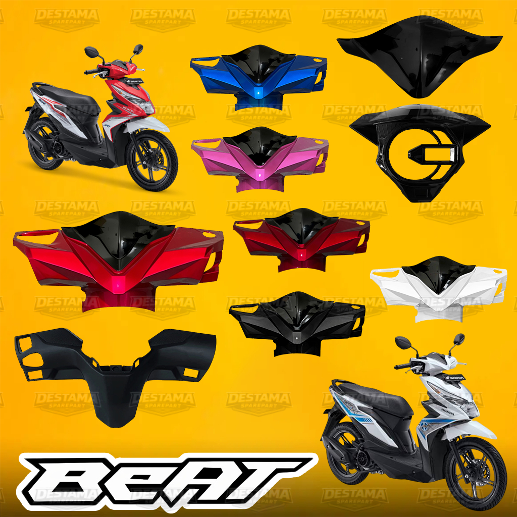 Batok Kepala Depan Beat New Esp ECO 2016-2018 - Totok Batok Beat Esp ECO 2016 2017 2018