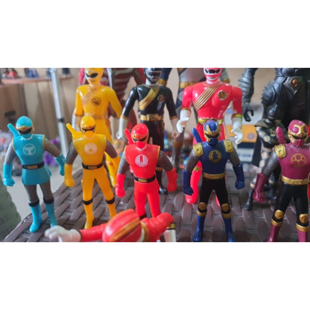 SET POWER RANGER SHINOBU SENTAI HURRICANGER