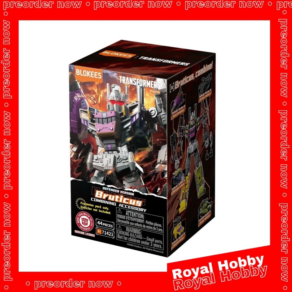 Blokees Transformers Defender Version Bruticus Combiner Accesory