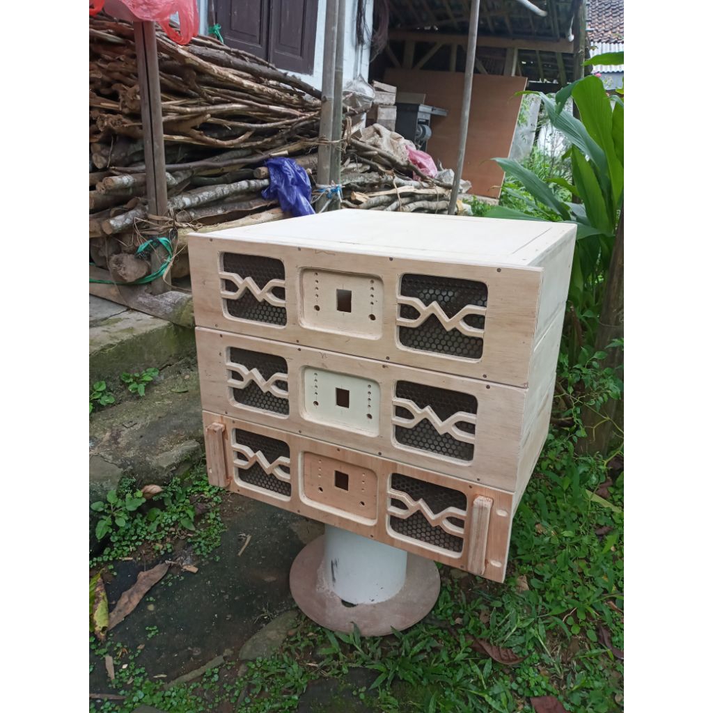 Box power full triplek 12mm bahan halus untuk trafo 5 - 10 amper murni