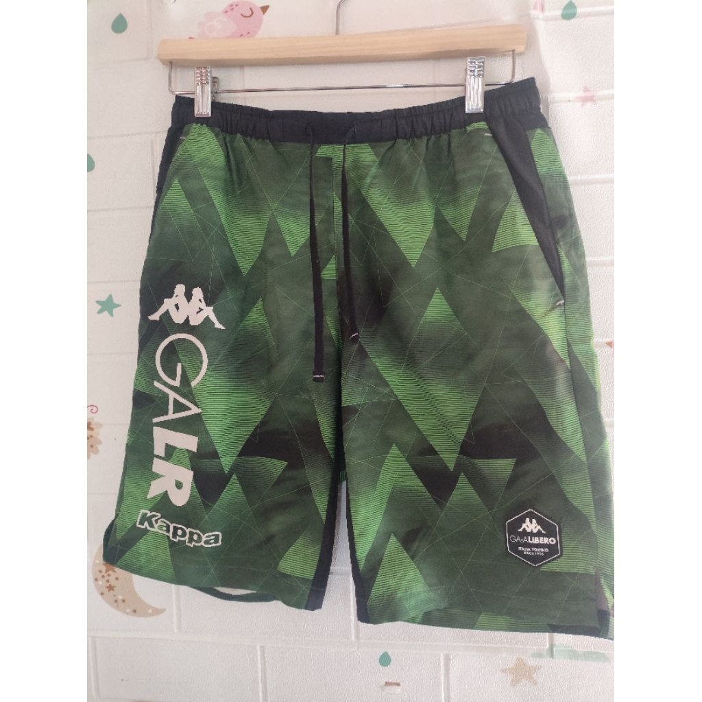 Celana pendek running Kappa hijau