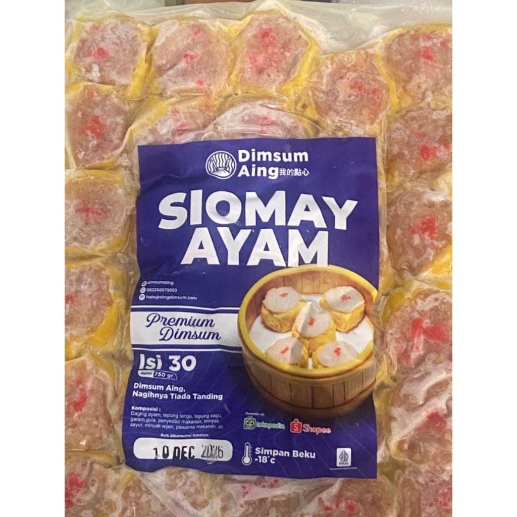 Siomay Ayam Dimsum Aing Isi 30