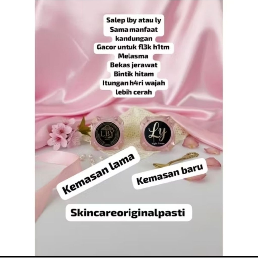 Salep flek lby flek whitening booster++