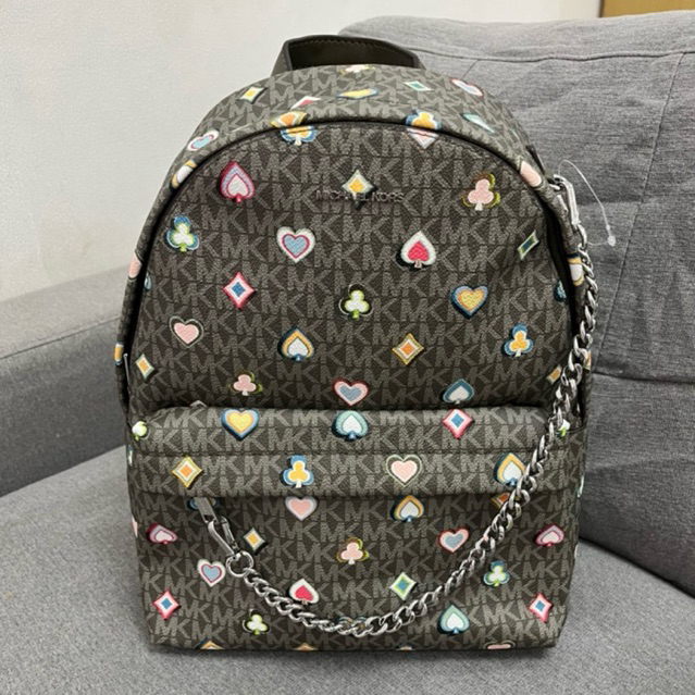 TAS RANSEL BACKPACK MK M1CH3L K0RS SLATER MEDIUM SINGNATURE LOGO BACKPACK BAG