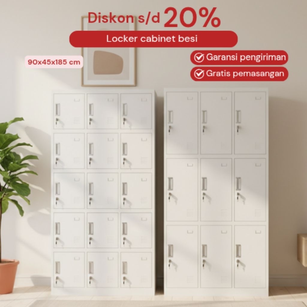 Laci Besi  Minimalis Filling Cabinet 4 Susun Drawer Besi Termurah