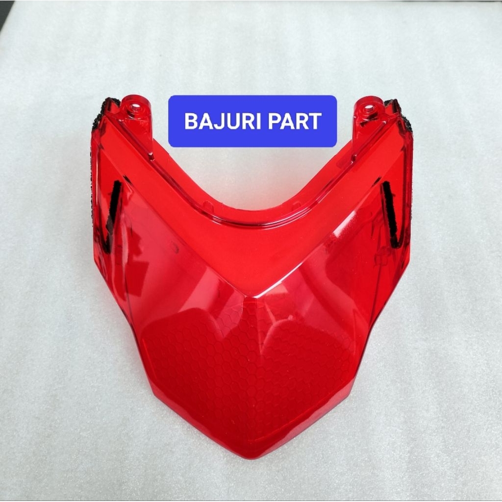 Original AHM - Mika Kaca Lampu Stop Belakang Vario Techno 125 Fi Old KZR 2012-2014