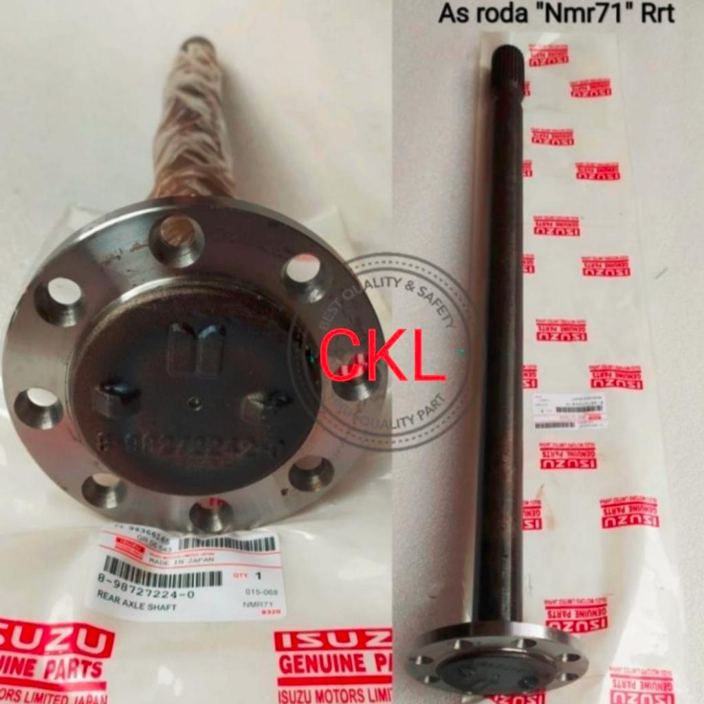 As roda belakang axle shaft isuzu NMR71