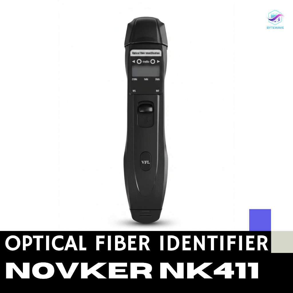 Optical Fiber Identifier NOVKER NK411 – Alat Deteksi Sinyal Fiber Optik (OFI)