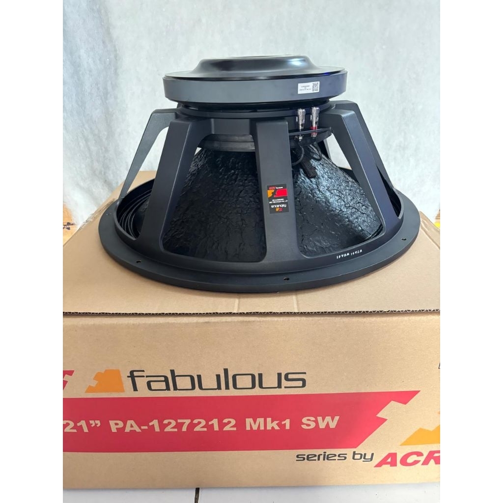 Speaker Subwoofer ACR Fabulous 21 inch PA - 127212 SW 21 " Subwoofer - ACR Fabulous Series / 127212 
