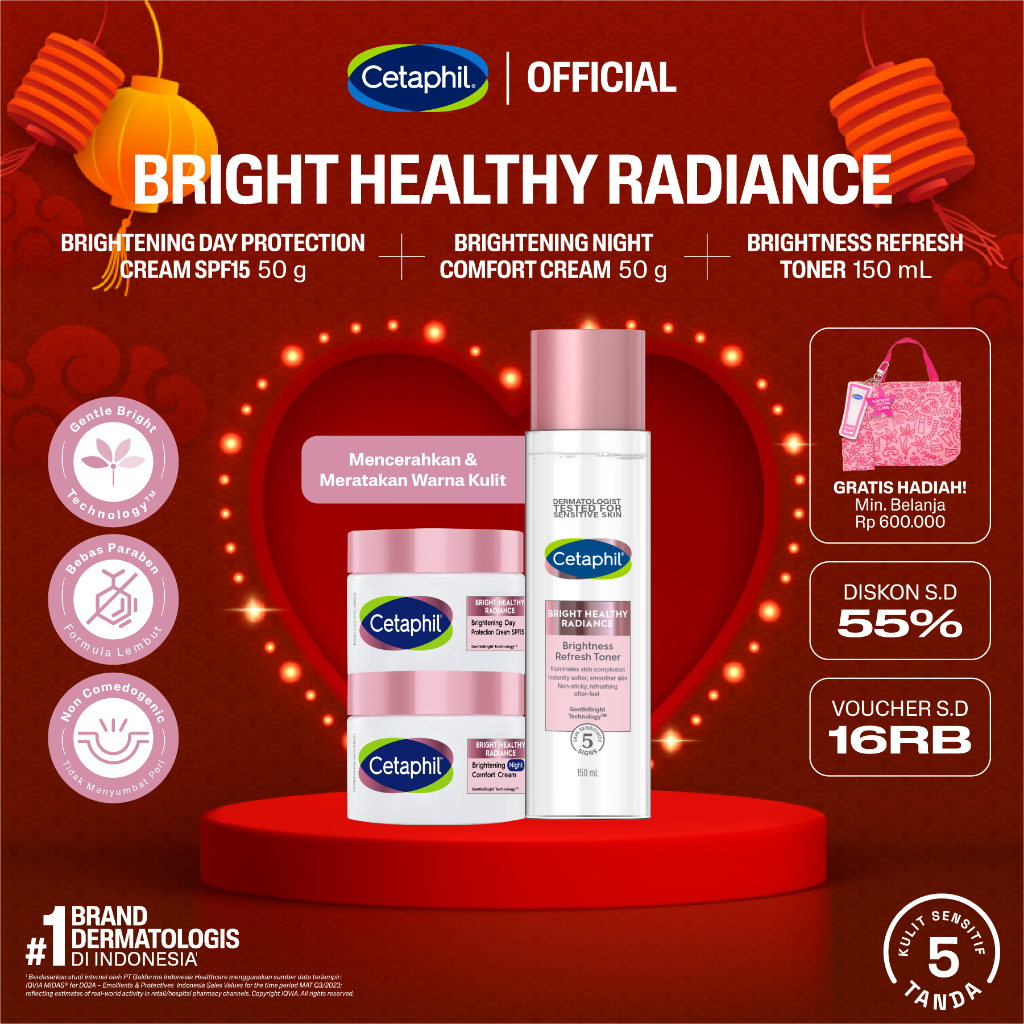 Cetaphil Bright Healthy Radiance Moisturizing Package