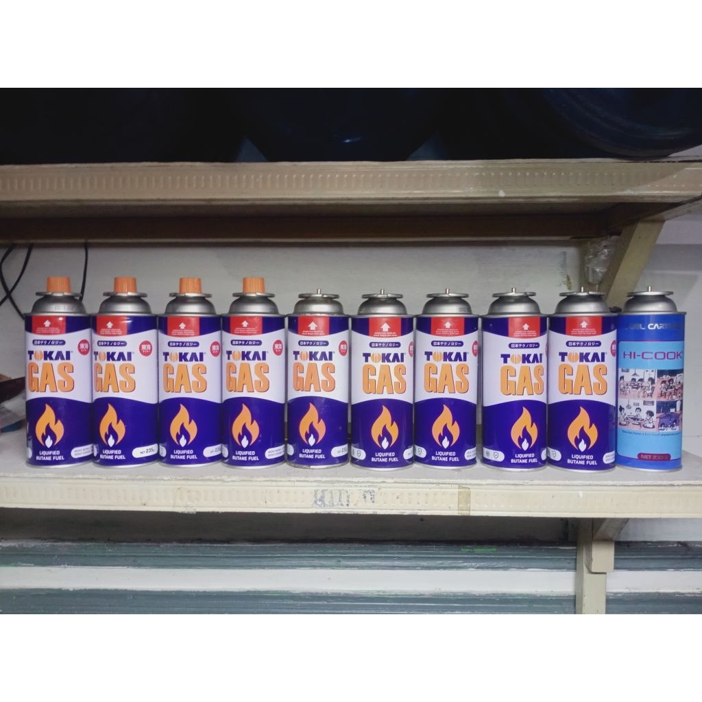 Kaleng kosong gas portable