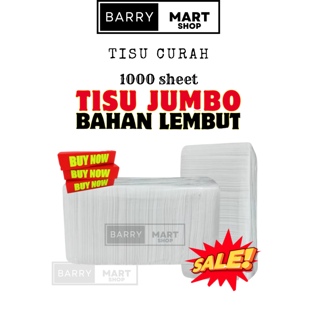 Tisu Curah 1000 sheet - tisu wajah halus 2000 helai - Tisu kiloan