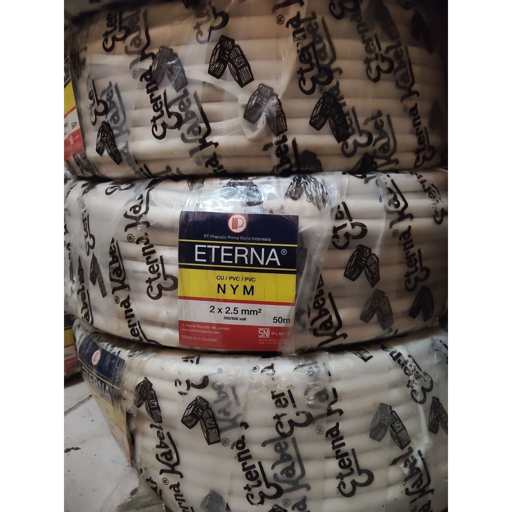 Kabel NYM eterna 2x2.5 /50 meter