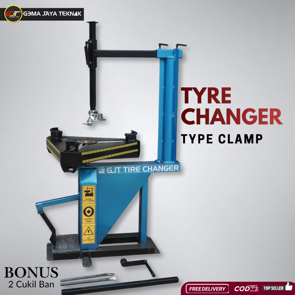 Alat Buka pasang ban motor dan mobil manual tyre changer