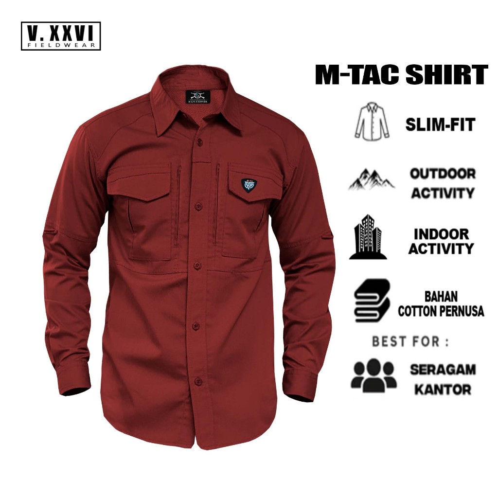 KemejaV.XXI/KemejaPasPamPres/KemejaTactical PERNUSA