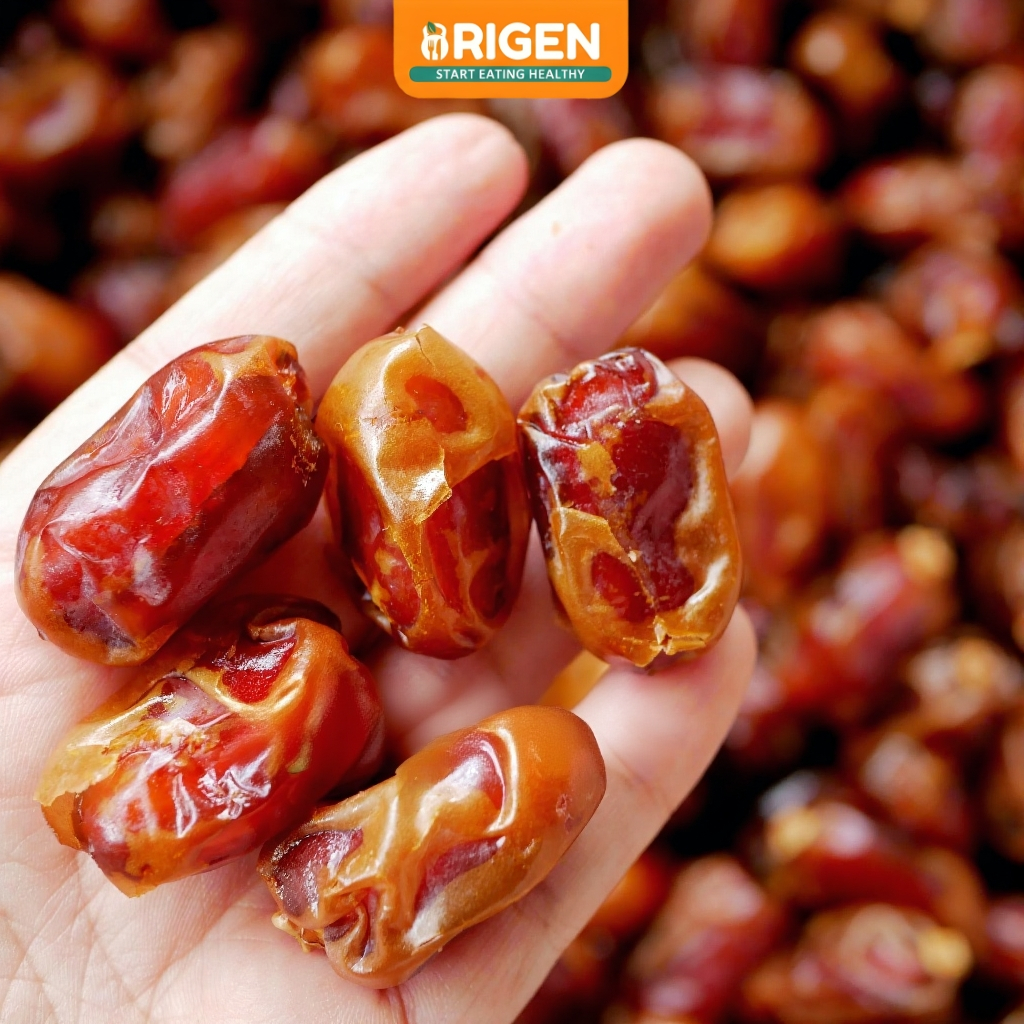Kurma Khalas Saad Original 1 kg - Kholas Emirates Dates / Camilan Buah Sehat / Kurma Ember