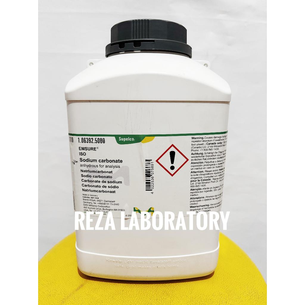 SODIUM CARBONATE ANHYDROUS / Natrium Karbonat Na2CO3 MERCK 106392 5KG ORIGINAL