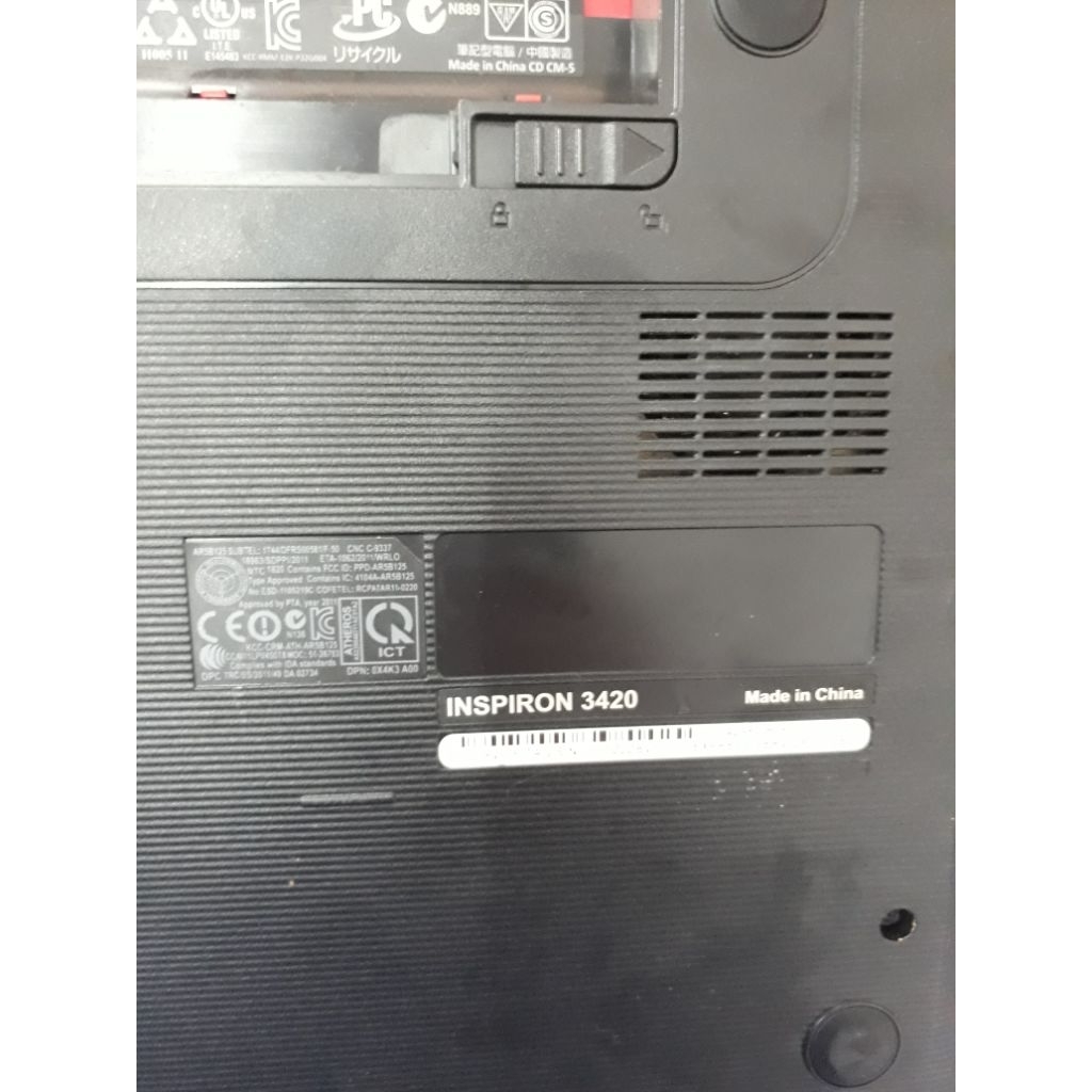 laptop dell inspiron 3420 14" mati total