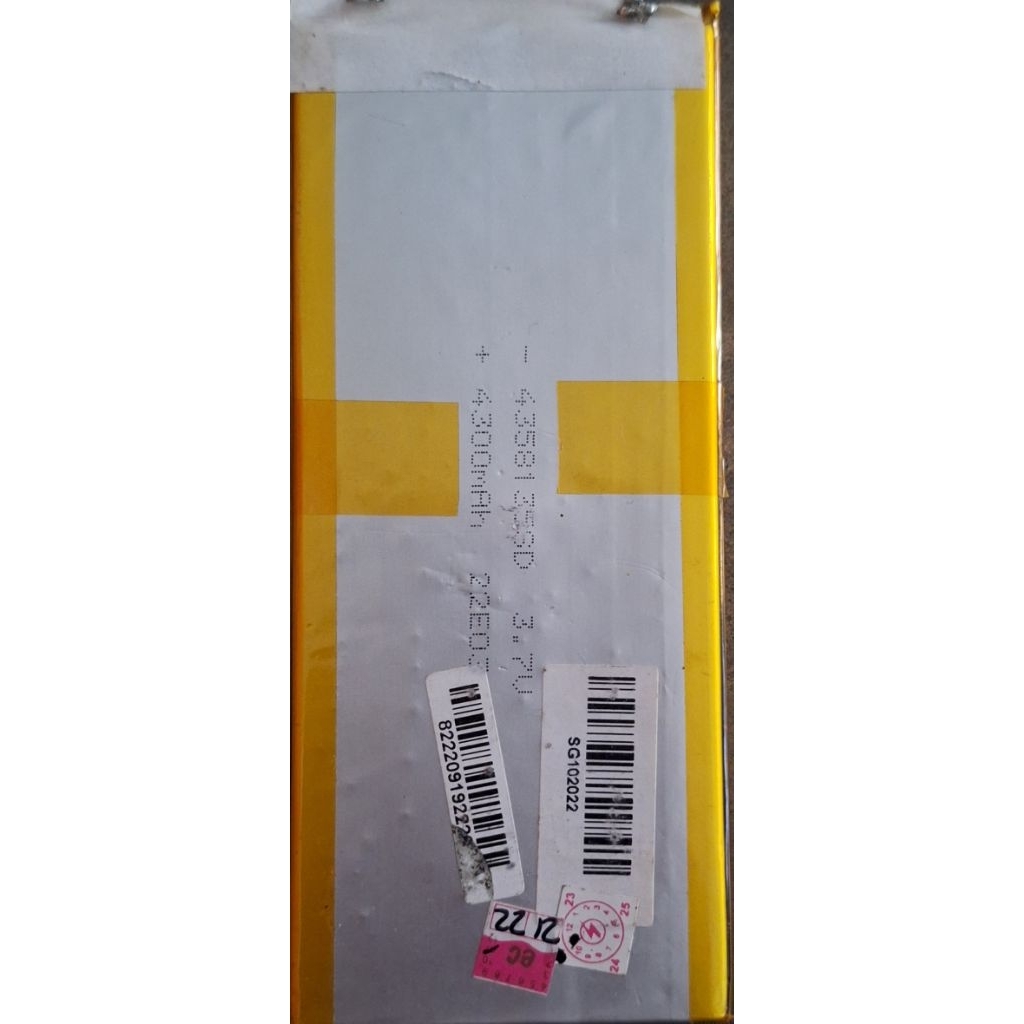 baterai litium polymer eks copotan laptop 4400 mah